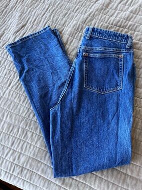 Reformation Pamela Ultra High Rise Straight Leg Jeans